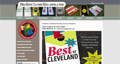 Desktop Screenshot of bigtimegameboards.com